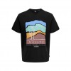 ONLY & SONS Ανδρικό Βαμβακερό T-shirt Regular Fit Desert Tee 22029439-Black (Μαύρο)