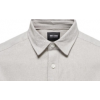 ONLY & SONS Ανδρικό Πουκάμισο Βαμβακερό Μονόχρωμο Slim Fit Heringbone LS Shirt 22023560-Bright White (Μπεζ)