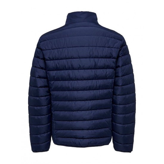 ONLY & SONS Ανδρικό Μπουφάν Puffer Jacket 22027448-Dark Navy (Μπλε)