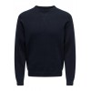 ONLY & SONS Ανδρικό Πλεκτό Crewneck Knit Regular Fit 22027590-Dark Navy (Μπλε)