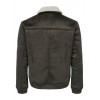 ONLY & SONS Ανδρικό Μπουφάν Σουέτ Jacket (Καφέ)