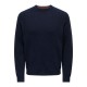 ONLY & SONS Ανδρικό Πλεκτό Woll Crew Knit (Μπλε)