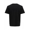 ONLY & SONS Ανδρικό Βαμβακερό T-shirt με Στάμπα Photoprint Tee 22028735-Black (Μαύρο)