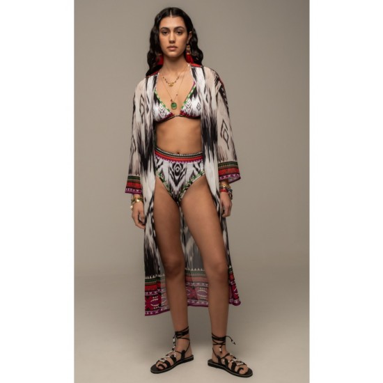 PEACE & CHAOS-OBSCURA KIMONO S25227B