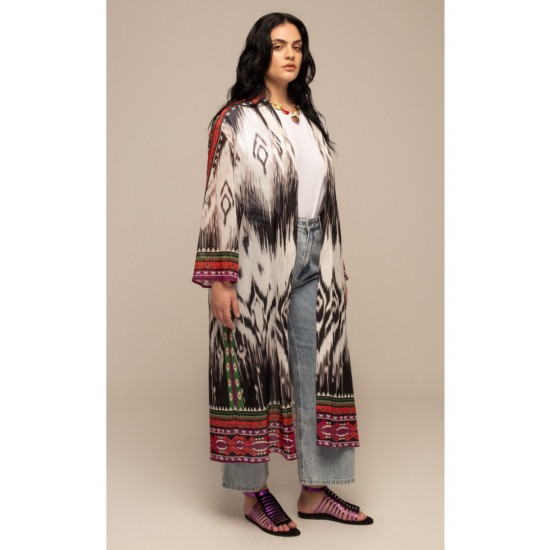 PEACE & CHAOS-OBSCURA KIMONO S25227B