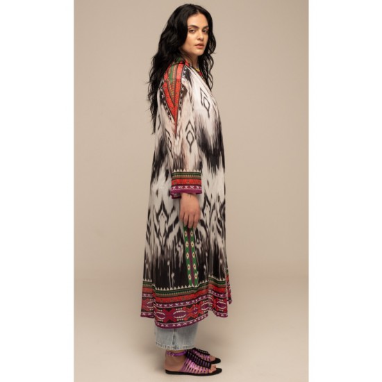 PEACE & CHAOS-OBSCURA KIMONO S25227B