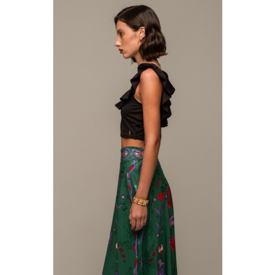 PEACE & CHAOS  CORAL TOP S25229