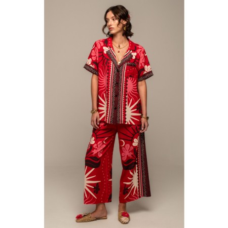PEACE & CHAOS - PASSIONFLOWER PANTS S25506C