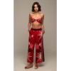 PEACE & CHAOS - PASSIONFLOWER PANTS S25506C