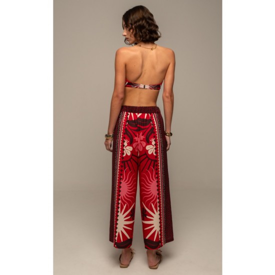 PEACE & CHAOS - PASSIONFLOWER PANTS S25506C