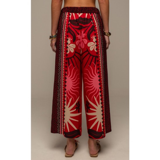 PEACE & CHAOS - PASSIONFLOWER PANTS S25506C