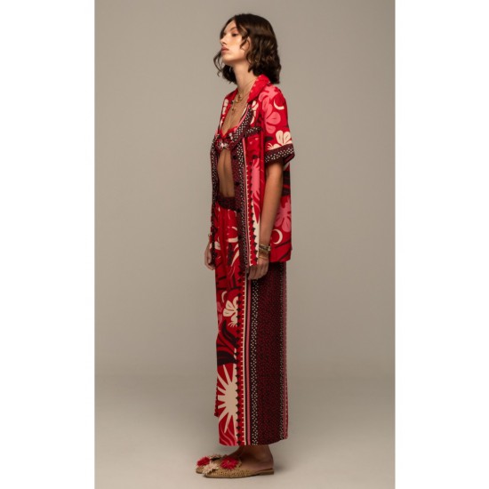 PEACE & CHAOS - PASSIONFLOWER PANTS S25506C