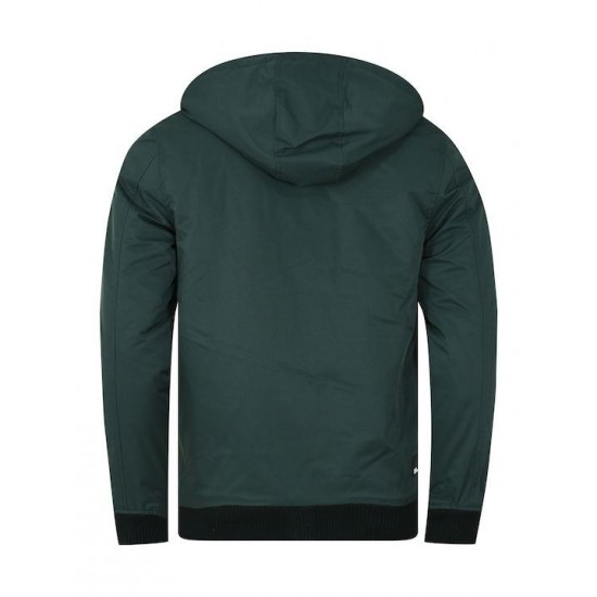 REBASE Ανδρικό Μπουφάν Bomber (Forest Green)