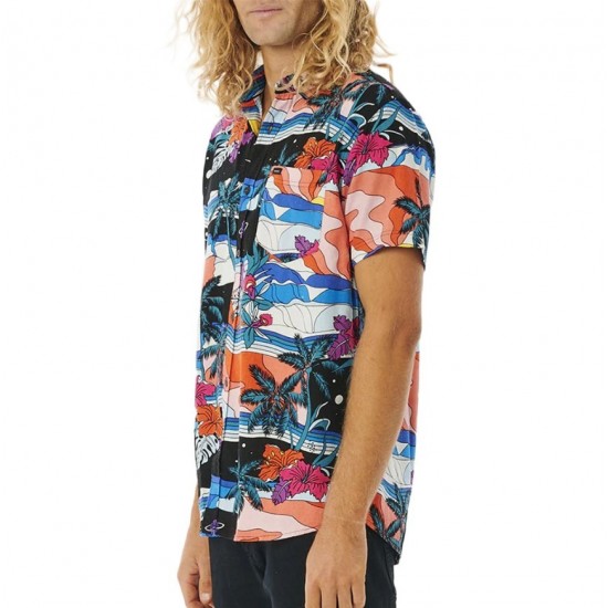 Rip Curl Ανδρικό Πουκάμισο Κοντομάνικο Φλοράλ Party Pack S/S Shirt 01CMSH-0090