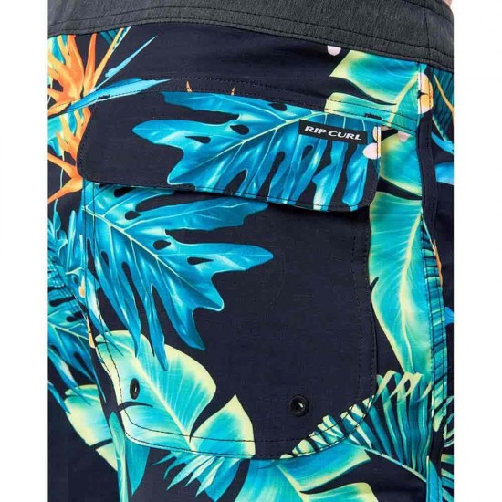 Rip Curl Mirage Hi Cove 19'' Ανδρικό Μαγιό Βερμούδα Πολύχρωμη Floral CBO1C8-0090