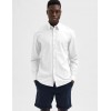 SELECTED Ανδρικό Πουκάμισο Λινό SLIMNEW-LINEN SHIRT LS CLASSIC 16079056-White