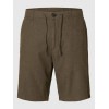SELECTED Ανδρική Λινό Βερμούδα Brody Linen Shorts 16087638-Forest Night(Λαδί)