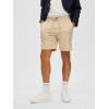 SELECTED Ανδρική Λινό Βερμούδα Brody Linen Shorts 16087638-Oatmeal(Μπεζ)