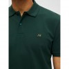 SELECTED Ανδρική Μπλούζα Polo Μονόχρωμη SLHDANTE SS POLO NOOS 16087839-Trekking Green