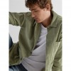 SELECTED Ανδρικό Πουκάμισο Κοτλέ Cord Overshirt 16090174-Vetiver (Χακί)