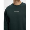 SELECTED Ανδρικό Φούτερ Basic Logo Crewneck Sweat 16090431-Green Gables (Πράσινο)