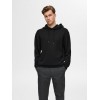 SELECTED Ανδρικό Φούτερ Μονόχρωμο Technical Casual Hoodie Regular Fit 16094482-Black (Μαύρο)