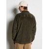 SELECTED Ανδρική Ζακέτα Πουκάμισο Κοτλέ Corduroy Zip Overshirt  Regular Fit 16094594-Forest Night (Χακί)