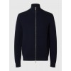 SELECTED Ανδρική Βαμβακερή Ζακέτα Full Zip Knit 16096883-Sky Captain (Μπλε)