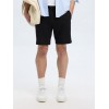 SELECTED Ανδρική Λινό Βερμούδα Leroy Sun Shorts 16097604-Black (Μαύρο) SELECTED Ανδρική Λινό Βερμούδα Leroy Sun Shorts 16097604-Black (Μαύρο)