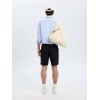 SELECTED Ανδρική Λινό Βερμούδα Leroy Sun Shorts 16097604-Black (Μαύρο) SELECTED Ανδρική Λινό Βερμούδα Leroy Sun Shorts 16097604-Black (Μαύρο)