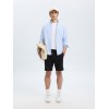 SELECTED Ανδρική Λινό Βερμούδα Leroy Sun Shorts 16097604-Black (Μαύρο) SELECTED Ανδρική Λινό Βερμούδα Leroy Sun Shorts 16097604-Black (Μαύρο)