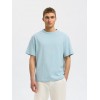 SELECTED Ανδρικό T-shirt Relaxed Fit SS O-NECK TEE 16097650-Winter Sky (Σιελ) SELECTED Ανδρικό T-shirt Relaxed Fit SS O-NECK TEE 16097650-Winter Sky (Σιελ)