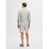 SELECTED Ανδρικό Πουκάμισο Λινό SLIMNEW-LINEN SHIRT LS CLASSIC 16079056-Olive Branch SELECTED Ανδρικό Πουκάμισο Λινό SLIMNEW-LINEN SHIRT LS CLASSIC 16079056-Olive Branch