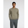SELECTED Ανδρικό Πουλόβερ Βαμβακερό Regular Fit 16074682-Vetiver (Πράσινο Ανοιχτό)
