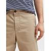 SELECTED Ανδρικό Παντελόνι Chino Slim Tapered Fit 16080158-Chinchila  (Μπεζ)