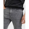 SELECTED Ανδρικό Jean Slim Tapered Fit - 16086099 (Γκρι)