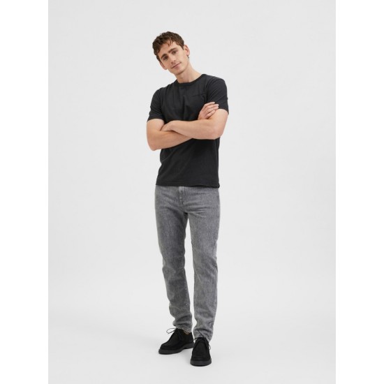 SELECTED Ανδρικό Jean Slim Tapered Fit - 16086099 (Γκρι)