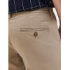 SELECTED Ανδρικό Παντελόνι Chino Slim Fit Organic Cotton 16091677-Greige (Μπεζ)