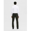 SELECTED Ανδρικό Παντελόνι Chino Brushed Slim Fit Mid Rise 16090139-Forest Night (Χακί)