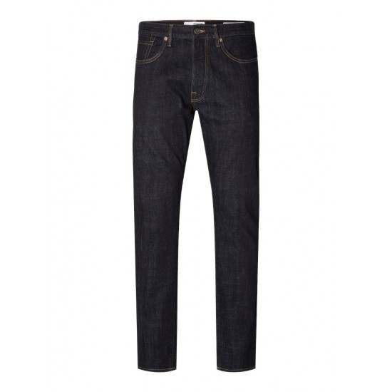 SELECTED Ανδρικό Jean Slim Leon Dark Blue 16092487-Blue Denim