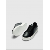 SELECTED Ανδρικά Δερμάτινα Παππούτσια DAVID CHUNKY LEATHER SNEAKER - 16101188-Black(Μαύρο)