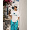 SO BOHEMIAN - Alex t-shirt SB044W Bohemian White (Λευκό)