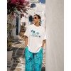 SO BOHEMIAN - Alex t-shirt SB044W Bohemian White (Λευκό)