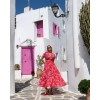 SO BOHEMIAN - Evelyn Dress SB078R Red (Κόκκινο)