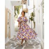 SO BOHEMIAN - Rita Dress SB037YP Yellow Purple (Κίτρινο-Μωβ)