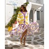 SO BOHEMIAN - Rita Dress SB037YP Yellow Purple (Κίτρινο-Μωβ)