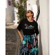 SO BOHEMIAN - Alex t-shirt SB044B Bohemian Black (Μαύρο)