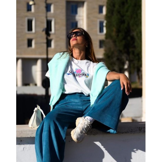 SO BOHEMIAN - Alex t-shirt SoBohemian SB044SBW White(Λευκό)