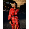 SO BOHEMIAN - Alexia Cardigan Dress Red SBKN04R (Κόκκινο)