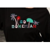 SO BOHEMIAN - Alex t-shirt SB044B Bohemian Black (Μαύρο)